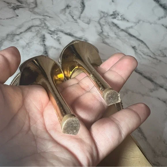 Giuseppe Zanotti Crystal Sandal Heels - Picture 8 of 12